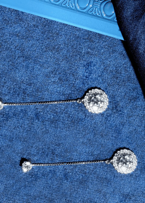 1 ct Classic Solitaire Earrings
