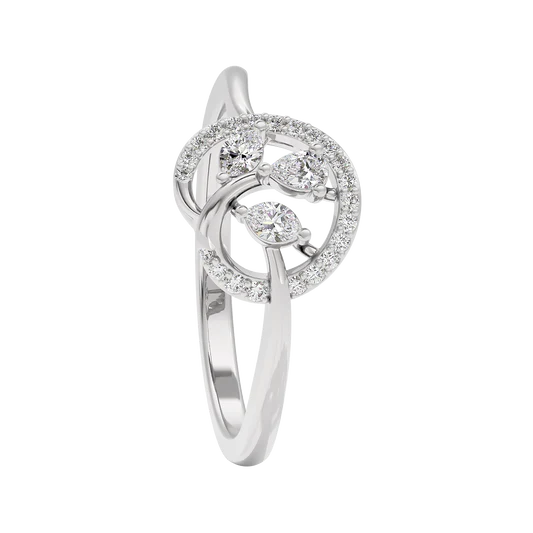 2ct Double Solitaire Ring